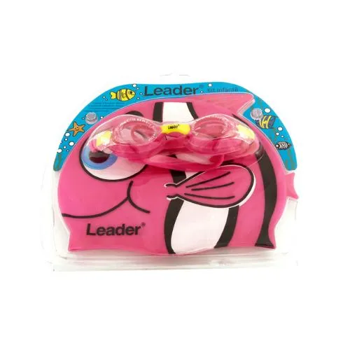 kit-oculos+touca+infantil+rosa-leader